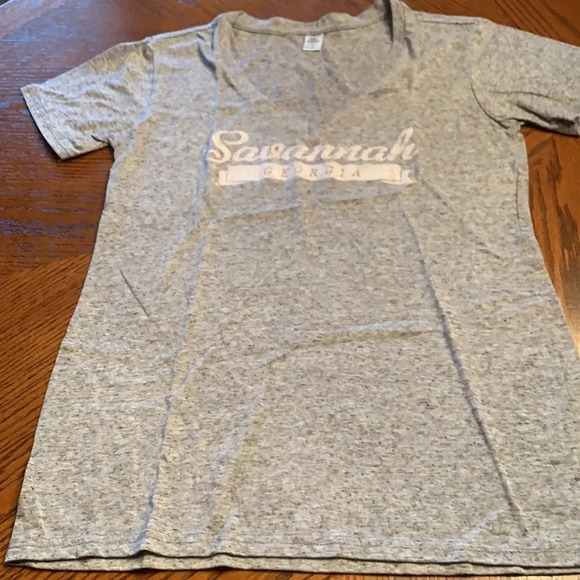 Savannah Georgia Crop TopTourism Tee Shirt - Picture 5 of 8